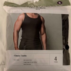 Goodfellow & Co Black Seamless Tanks